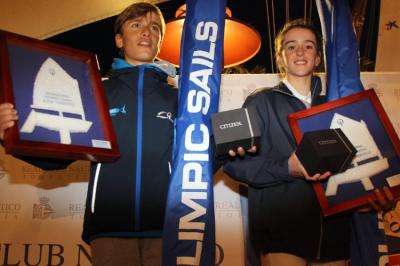 Marco Gradoni y María Perelló se proclaman campeones del XI Trofeo Euromarina Optimist Torrevieja