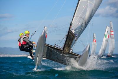 Marie Mazuay y Clément Guignard ganan la Nacra 15 European Super Series de Barcelona por segundo año consecutivo Marie Mazuay y Clément Guignard ganan la Nacra 15 European Super Series de Barcelona por segundo año consecutivo