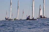 Marie Mazuay y Clément Guignard son los nuevos líderes de la Nacra 15 Super Series - Trofeo Internacional Ciudad de Barcelona