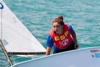Marina León se coloca en el puesto 16 en la general del europeo de Optimist Marina León se coloca en el puesto 16 en la general del europeo de Optimist