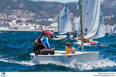 Marta Cardona, líder del Trofeo Durán de Cala Gamba Marta Cardona, líder del Trofeo Durán de Cala Gamba