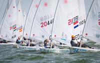 Martina Reino, española mejor clasificada en la Delta Lloyd Regata tras cuatro días de competición.