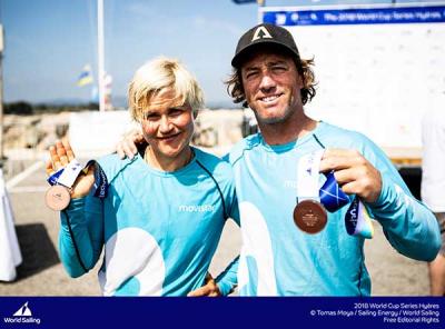Martínez/Maslivets (Nacra 17) y Rafa Andarias (2.4mR), bronce en la Copa del Mundo en Hyères Martínez/Maslivets (Nacra 17) y Rafa Andarias (2.4mR), bronce en la Copa del Mundo en Hyères