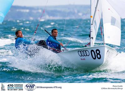 Mas/Cantero y Xammar/Rodriguez disputarán la final del Campeonato de Europa de 470