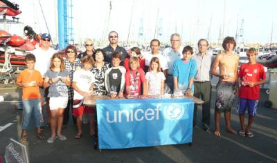 Más de 150 regatistas participaron en el XV trofeo Unicef de vela Más de 150 regatistas participaron en el XV trofeo Unicef de vela
