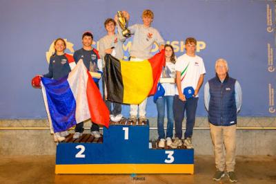 Mateo Leclercq y Mathieu Pinsart ganan el Campeonato del Mundo de Nacra 15 y el Trofeo Internacional Ciudad de Barcelona Mateo Leclercq y Mathieu Pinsart ganan el Campeonato del Mundo de Nacra 15 y el Trofeo Internacional Ciudad de Barcelona