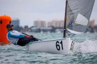 Miguel Fernández Vasco, medalla de bronce en el Mundial absoluto de Finn que se disputó en Miami