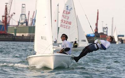 Mucha emoción en el Campeonato de Vizcaya de vela ligera Mucha emoción en el Campeonato de Vizcaya de vela ligera
