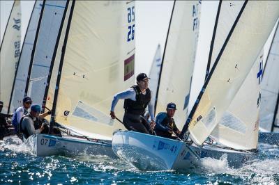 Mundial de Finn: y el viento trajo a Cardona Mundial de Finn: y el viento trajo a Cardona