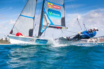 Mundial Santander: Gran estreno de Támara Echegoyen y Berta betanzos en aguas cántabras