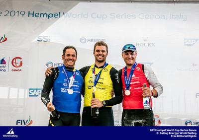 Muscat gana la plata y Cardona el bronce de la clase Finn en la Copa del Mundo de Génova Muscat gana la plata y Cardona el bronce de la clase Finn en la Copa del Mundo de Génova