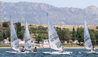 Mª Victoria Bautista y Oscar López, campeones de la Copa de España Laser Aguas Interiores en Guadalix