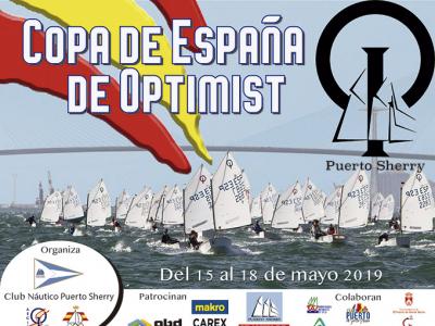 Más de 200 niños regatistas disputan del 15 al 18 de mayo  la Copa de España de Optimist