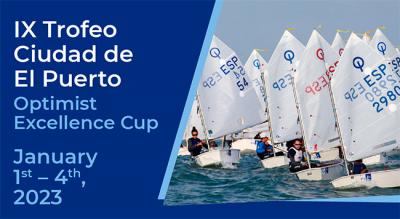 Más de 700 personas se darán cita en la Bahía de Cádiz durante el IX Trofeo Ciudad de El Puerto Optimist Excellence Cup de Vela Más de 700 personas se darán cita en la Bahía de Cádiz durante el IX Trofeo Ciudad de El Puerto Optimist Excellence Cup de Vela