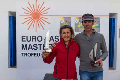 Mónica Azón y Carlos Martínez ganan la Euro Laser Masters Cup 2015