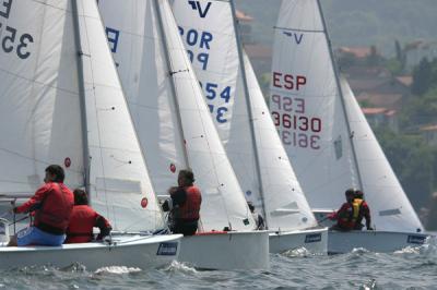 Nacho Campos y Nuria Búa ratificaron su buen momento ganando el Trofeo  de Vaurien