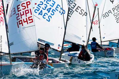 Nacho Dávila sigue al grente de la OPTIMIST EXCELLENCE CUP Nacho Dávila sigue al grente de la OPTIMIST EXCELLENCE CUP