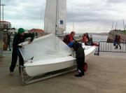 No wind, no race. la falta absoluta de viento dejo en tierra a los snipistas santanderinos No wind, no race. la falta absoluta de viento dejo en tierra a los snipistas santanderinos