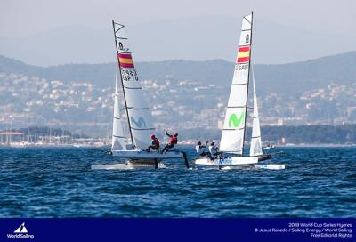 Nueve tripulaciones nacionales competirán en el Campeonato de Europa de 49er y Nacra 17