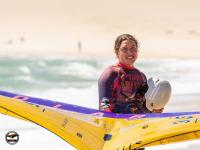 Nuevo título internacional en la Tarifa Wing Pro para la rider del Club Náutico Sevilla Nía Suardíaz, que consolida liderato en surf-freestyle