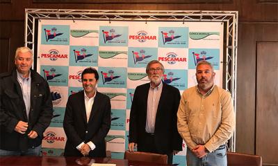 Náutico de Vigo firma acuerdo con Clínica Murillo y Pescamar para la XXV Regata Ría de Vigo de vela ligera Náutico de Vigo firma acuerdo con Clínica Murillo y Pescamar para la XXV Regata Ría de Vigo de vela ligera