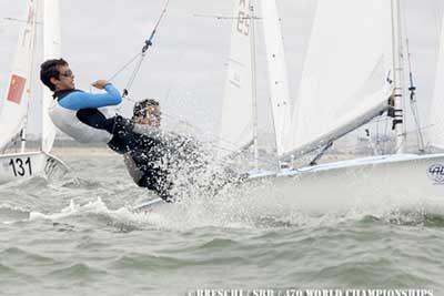 Onán Barreiros y Juan Curbelo se quedan a las puertas de la Medal Race en el Mundial de 470 Onán Barreiros y Juan Curbelo se quedan a las puertas de la Medal Race en el Mundial de 470