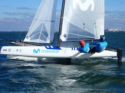 Oro de Iker Martínez y Olga Maslivets en la Hempel World Cup de Génova Oro de Iker Martínez y Olga Maslivets en la Hempel World Cup de Génova