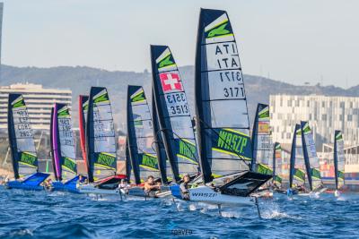 Pablo Astiazaran arrasa en la Copa de España de Waszp  2023 y la Barcelona Foiling Winter Series