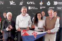 Pablo Cabello e Iria Eguía, nuevos campeones nacionales e vaurien tras una jornada final con una sola regata 