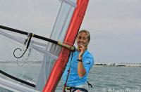 Pablo Pascual, Fernando Lamadrid y Pilar Lamadrid se reparten las copas autonómicas de Techno y RS:X Juvenil en el Río Guadalquivir 