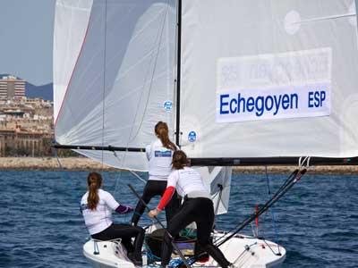 Pacheco y Betanzos ganan la Medal Race de 470 F Pacheco y Betanzos ganan la Medal Race de 470 F