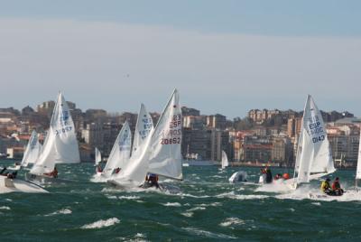 Paco y Marina Sánchez se lleval la Copa de España de Snipe Paco y Marina Sánchez se lleval la Copa de España de Snipe