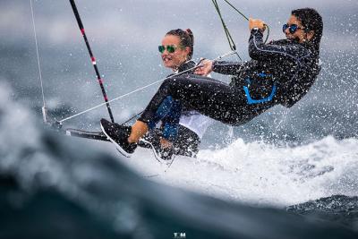 Paula van Wieringen y María del Mar Gil ganan el Campeonato de Baleares de 420 Paula van Wieringen y María del Mar Gil ganan el Campeonato de Baleares de 420