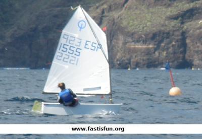 Pilar Caba, lidera la Copa Canarias de optimist Pilar Caba, lidera la Copa Canarias de optimist