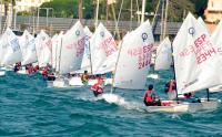 Poco viento y una sola prueba en el Trofeo Ciudad de Cartagena