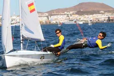 Potente representación del RC Náutico de Gran Canaria en la Semana Olímpica Andaluza 