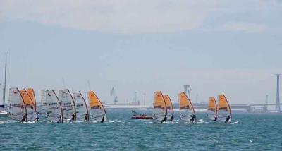 Primeros líderes de la Copa de España de Windsurf Primeros líderes de la Copa de España de Windsurf