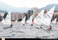 Primeros líderes del Trofeo de Verano de Vela Ligera del RCAR.