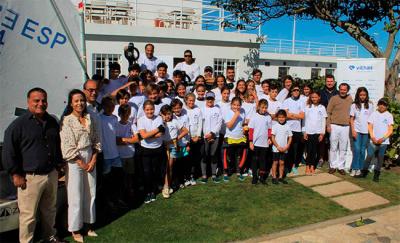 Renovación del apoyo a la Escuela de Vela del Club Marítimo de Canido por parte de Vithas Vigo Renovación del apoyo a la Escuela de Vela del Club Marítimo de Canido por parte de Vithas Vigo