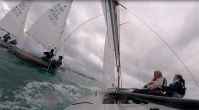 Santander. Ecstaxy of Gold con Cristina Gutiérrez y Pablo Pelayo se llevaron la Regata femenina trofeo Proinco de snipe Santander. Ecstaxy of Gold con Cristina Gutiérrez y Pablo Pelayo se llevaron la Regata femenina trofeo Proinco de snipe