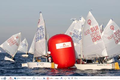 Se cierran los grupos para la serie final en la Euromarina Optimist Torrevieja Se cierran los grupos para la serie final en la Euromarina Optimist Torrevieja