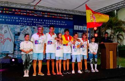Se pone en marcha el Mundial de Optimist en Tailandia Se pone en marcha el Mundial de Optimist en Tailandia