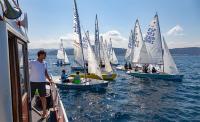 Segunda jornada en el Abra del Trofeo Erecacho-Decathlon, la Liga Getxo de vela ligera