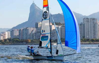 Semana Internacional de Río de Janeiro: Támara Echegoyen y Berta Betanzos pelean por el podio en la bahía de Guanabara Semana Internacional de Río de Janeiro: Támara Echegoyen y Berta Betanzos pelean por el podio en la bahía de Guanabara