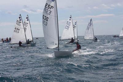 Sven Stadel, del RCN Denia, campeón de la Copa de España de la clase Europa, en el RCN Torrevieja Sven Stadel, del RCN Denia, campeón de la Copa de España de la clase Europa, en el RCN Torrevieja