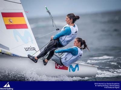 Séptima posición para Mas y Cantero en la World Cup de Enoshima