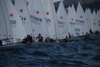 Tara Pacheco y Berta Betanzos en 470F y Lucía Reyes en Laser Radial, primeras líderes de la Palamón-Chritsmas Race