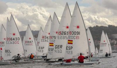 Terminó el Europeo Láser Master en Vigo con doblete británico. 