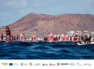 Todo a punto para la última gran prueba del año con los Lanzarote iQFOiL Games