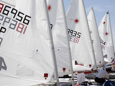 Todo listo para el Gran Trofeo Valencia Copa de Laser 2009 Todo listo para el Gran Trofeo Valencia Copa de Laser 2009